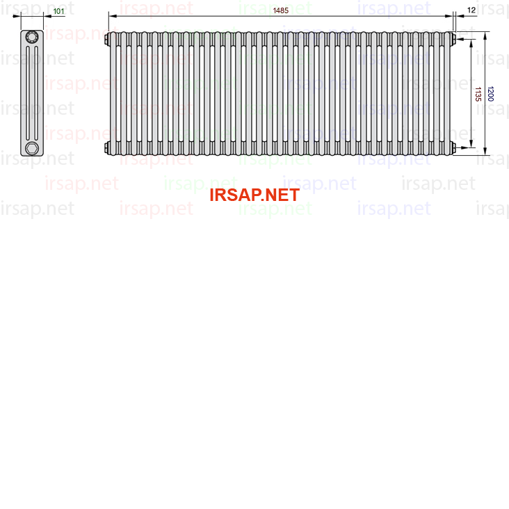 Радиатор IRSAP Tesi 31200/33 T30 CL 01